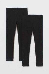 H&M 2-pack Leggings Kinder Navy Blau | 5938-ZNEPO