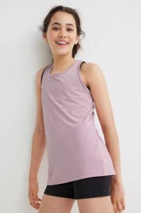 H&M 2-pack Tank Tops Sportbekleidung Kinder Rosa Gelb | 3092-HRUAL