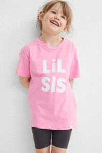 H&M 2-piece Baumwoll Sibling Einteiler Kinder Rosa | 5961-EQRNU