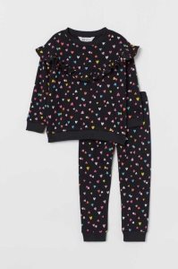 H&M 2-piece Einteiler Kinder Dunkelrot | 5682-WLCNO