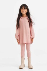 H&M 2-piece Knit Einteiler Kinder Hellrosa | 3517-CHLDU