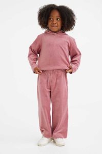 H&M 2-piece Velour Einteiler Kinder Beige | 8039-DPLJX