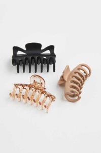 H&M 3-pack Hair Claws Ausrüstungen Damen Hellbeige Rosa | 6529-LRXZK