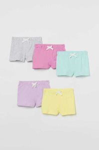 H&M 5-pack Baumwoll Kurze Hose Kinder Hellrosa | 2856-DQAHB