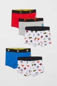 H&M 5-pack Boxer Kurze Hose Kinder Türkis | 8963-YMEKQ