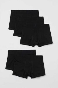 H&M 5-pack Kurzes Boxer Shorts Unterwäsche Herren Schwarz | 2489-EUYOR