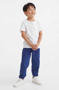 H&M 5-pack Twill Jogginghose Kinder Dunkelblau Hellgrau | 6941-WYMJK