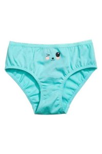 H&M 7-pack Baumwoll Briefs Unterwäsche Kinder Hellgelb | 4035-VBHRT