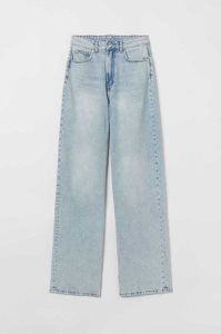 H&M 90s Baggy High Jeans Damen Dunkelblau | 1896-ZYADC