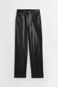 H&M 90s Gerade Hose Damen Schwarz | 0471-POERU