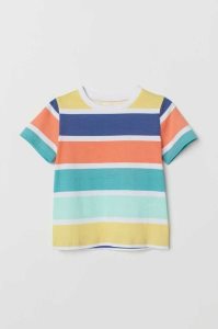 H&M Baumwoll Hemd Kinder Hellblau | 5790-CWBNM