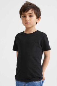 H&M Baumwoll Hemd Kinder Weiß | 0739-ZEPHU