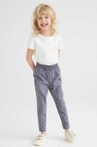 H&M Baumwoll Joggers Jersey Kinder Helllila | 2506-BSZNV