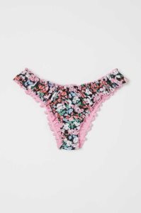 H&M Bikini Bottoms Strandkleidung Damen Grün | 6832-XFCJE