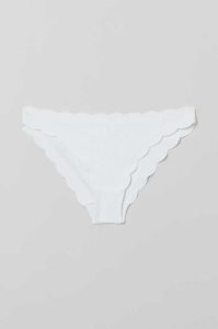 H&M Bikini Bottoms Strandkleidung Damen Weiß | 7506-MJKBY