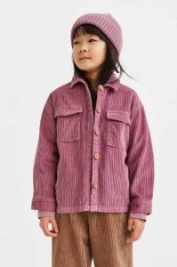 H&M Corduroy Hemd Kinder Rosa | 2196-XUNGJ