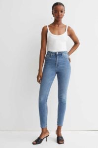 H&M Curvy Ultra High Jeggings Hose Damen Dunkelblau | 1469-XZPJW