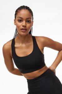 H&M Seamless Light Support Bandeau Sports Top