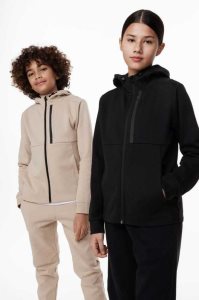 H&M DryMove Track jacket Sportbekleidung Kinder Schwarz | 0721-ILHPD