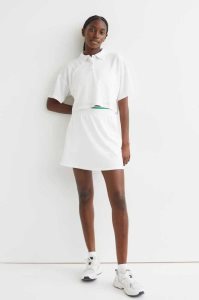 H&M Fast-drying Tennis Röcke Damen Weiß | 4579-LOEVH