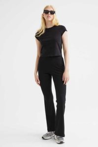 H&M Flared Leggings Hose Damen Dunkelgrau | 1765-DBWGO