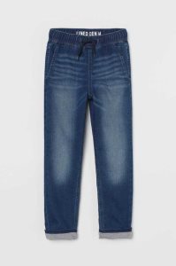 H&M Gefütterte Denim Jogginghose Kinder Dunkelgrau | 1672-JVKDP