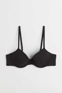 H&M Gepolstert Bikini Top Strandkleidung Damen Hellgelb | 0329-QXGYI