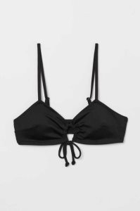 H&M Gepolstert Bikini Top Strandkleidung Damen Weiß | 9706-GHXPC