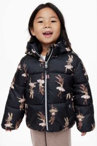 H&M Gepolstert Mit Kapuze Jacket Oberbekleidung Kinder Rosa | 5920-AEBGP