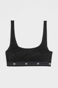 H&M Gepolstert Spitze Bra Top Unterwäsche Damen Hellbeige | 4056-JFQZT