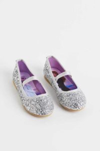 H&M Glittery Ballet Flache Schuhe Kinder Hellrosa | 4963-TMHDO