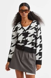 H&M Knit Cardigan Pullover Damen Hellgrau | 2876-GEVRP