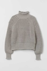 H&M Knit Pullover Damen Grün | 3426-HNDWQ