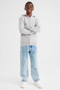 H&M Loose Fit Jeans Kinder Hellblau | 2634-WJRYG