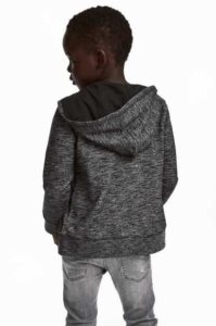 H&M Mit Kapuze Jacke Kinder Blau | 2146-SWJUT