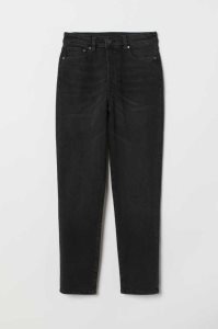 H&M Mom High Ankle Jeans Damen Blau | 3869-LSTJF