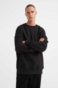 H&M Oversized Fit Sweatshirt Oberteile Herren Blau | 2716-OQBSC