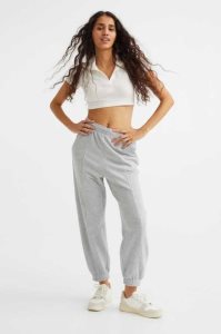 H&M Oversized Joggers Hose Damen Helllila | 1378-JYEKH