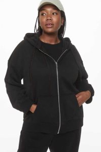 H&M Oversized Mit Kapuze Jacket Hoodie Damen Hellgrau | 2769-KEMCD