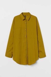 H&M Oversized Poplin Shirt Bluse Damen Hellrosa | 2485-SBPJX