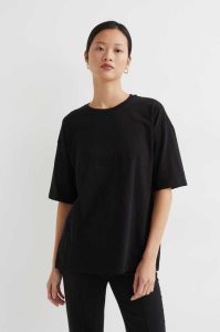 H&M Oversized T-shirt Oberteile Damen Rosa | 2564-HKFJC