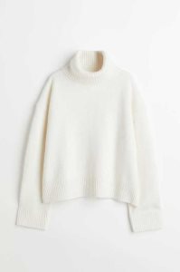 H&M Oversized Turtleneck Pullover Damen Grün | 6083-REKSQ