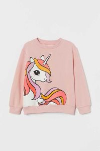 H&M Printed Hemd Kinder Helllila | 9251-QGKXH