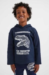 H&M Printed Hoodie Kinder Dunkelrot | 1697-OWFKY