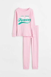 H&M Printed Pyjama-paket Kinder Hellrosa | 4068-ZEAJF