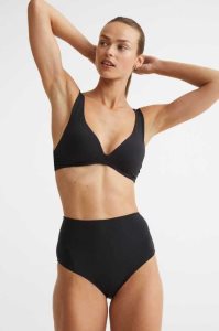 H&M Push-up Bikini Top Strandkleidung Damen Khaki Grün | 5837-EOTIP