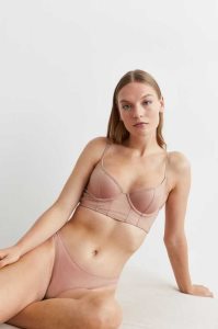 H&M Push-up Bralette Unterwäsche Damen Beige | 6034-SYMRK