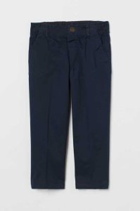 H&M Relaxed Fit Baumwoll Chinos Hose Kinder Braun | 8194-JNVGK