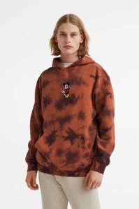 H&M Relaxed Fit Hoodie Herren Rosa | 4982-ICSLZ