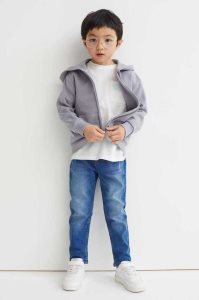 H&M Relaxed Fit Super Soft Jeans Kinder Dunkelgrau | 5928-KHFPQ